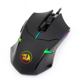 REDRAGON CENTROPHORUS 7200DPI RGB žaidimų pelė - juoda
