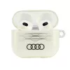 Audi IML Geometric Pattern AirPods 3 dėklas baltas AU-IMLAP3-A6/D3-WE