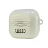 Audi IML Geometric Pattern AirPods 3 dėklas baltas AU-IMLAP3-A6/D3-WE