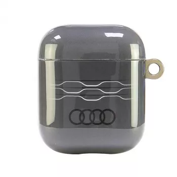 Audi IML Geometric Pattern dėklas Apple AirPods 1/2 - pilkas