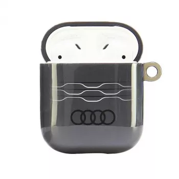 Audi IML Geometric Pattern dėklas Apple AirPods 1/2 - pilkas