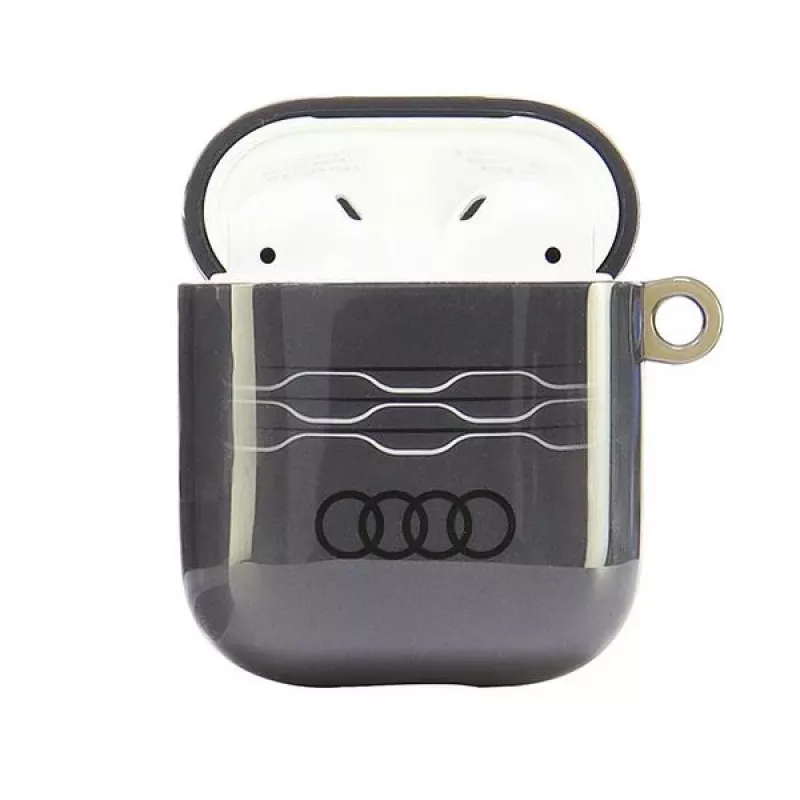 Audi IML Geometric Pattern dėklas Apple AirPods 1/2 - pilkas