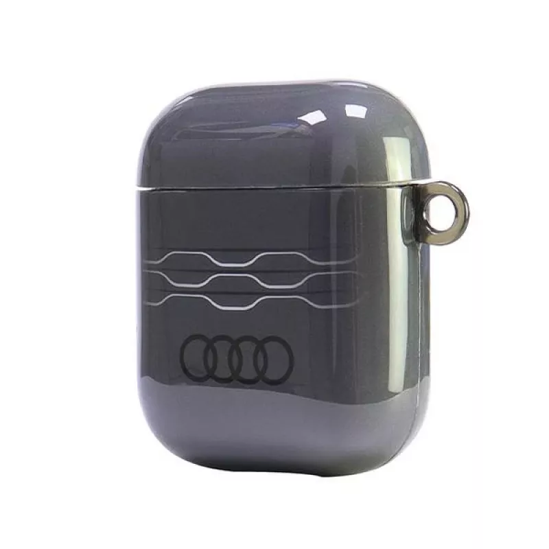 Audi IML Geometric Pattern dėklas Apple AirPods 1/2 - pilkas