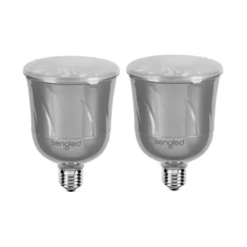 Sengled Pulse Set Silver - LED išmanioji lemputė su JBL Bluetooth garsiakalbiu, 2 vnt. rinkinys