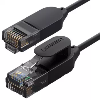 UGREEN NW122 Cat.6A UTP Ethernet laidinis kabelis RJ45, 5 m, juodas