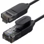 UGREEN NW122 Cat.6A UTP Ethernet laidinis kabelis RJ45, 5 m, juodas