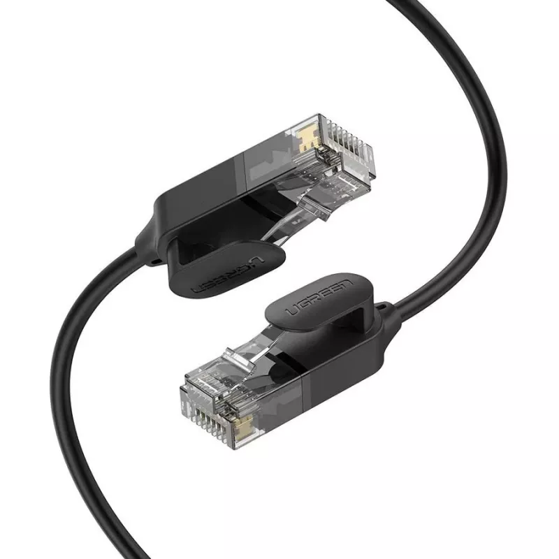 UGREEN NW122 Cat.6A UTP Ethernet laidinis kabelis RJ45, 5 m, juodas