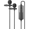 Godox LMD-40C dvigubas apykaklės mikrofonas 4m