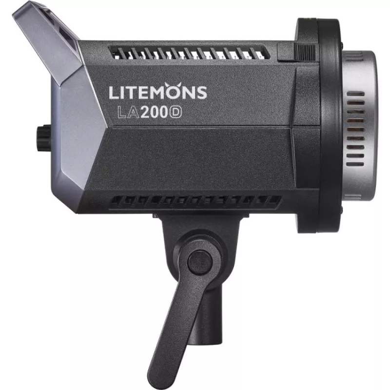 Godox Litemons LA200D K2 2 šviesų dienos šviesos LED monolight rinkinys su softbox'ais, stovais ir nešiojimo krepšiu