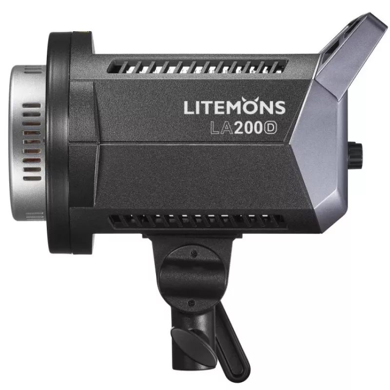 Godox Litemons LA200D K2 2 šviesų dienos šviesos LED monolight rinkinys su softbox'ais, stovais ir nešiojimo krepšiu