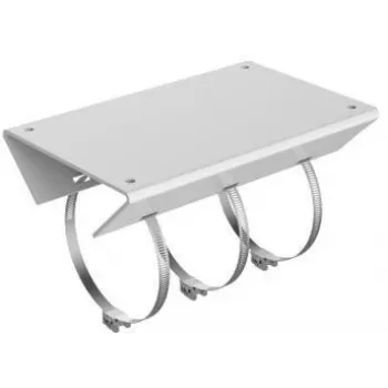 Hikvision DS-1684ZJ vertikalaus stulpo tvirtinimo adapteris PTZ kupolinėms kameroms, baltas