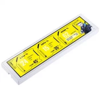 Jonsbo DS916 White 9,16 colio IPS ekranas su montavimu į korpusą