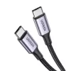 UGREEN USB-C į USB-C laidas 100W 5A juodas 1,5 m