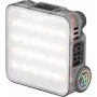 Zhiyun M20 RGB LED apšvietimo lempa su 20W galia, 2700K-6500K spalvų temperatūra, HSI spalvų režimais, OLED ekranu, magnetine nugara, USB-C PD įkrovimu