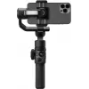 Zhiyun Smooth 5S AI išmaniojo telefono gimbalas su magnetiniu papildomu apšvietimu, 3 ašių stabilizatoriumi, 300g keliamoji galia, juodas