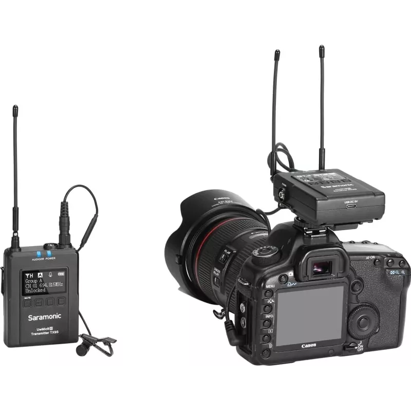 Saramonic UWMIC9S KIT1 belaidė lavalier mikrofonų sistema