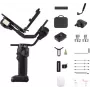 ZHIYUN CRANE 4 COMBO 3 ašių kameros gimbalas su 6 kg apkrova, 12 h baterija, jutikliniu ekranu ir apšvietimu, juodas