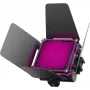 Zhiyun M20C COMBO RGB LED užpildymo šviesa su magnetiniu laikikliu, 20W, 2700K-6500K, CRI≥95, OLED ekranu, Bluetooth programėlės valdymu, mini trikojis, difuzorius, grotelės, laikymo krepšys