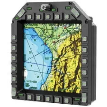Moza Racing AMPCD Display Panel - 5 colių IPS LCD, 800x480, 60Hz, USB-C, aliuminis, skirtas R5/R9/R16/R21