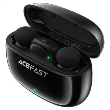 ACEFAST R2 belaidžiai lavalier mikrofonai (2 siųstuvai, USB-C imtuvas) – juodi