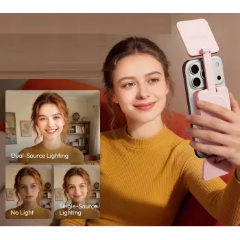Ulanzi GL01 LED vaizdo šviesa (2700K-6500K, juoda)