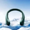 JISULIFE Neck Fan Life3 – nešiojamas bekraštis USB įkraunamas ventiliatorius, žalias