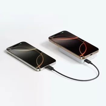 CUKTECH WPB100N Magnetinis belaidis power bank 10000 mAh 20W su stovu - Baltas