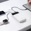 CUKTECH LPB252N 120W 25000mAh Power Bank su įmontuotu USB-C laidu - balta