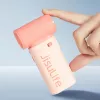 JISULIFE Life9 nešiojamas ventiliatorius 3600mAh USB-C sulankstomas stalinis ventiliatorius - rožinis