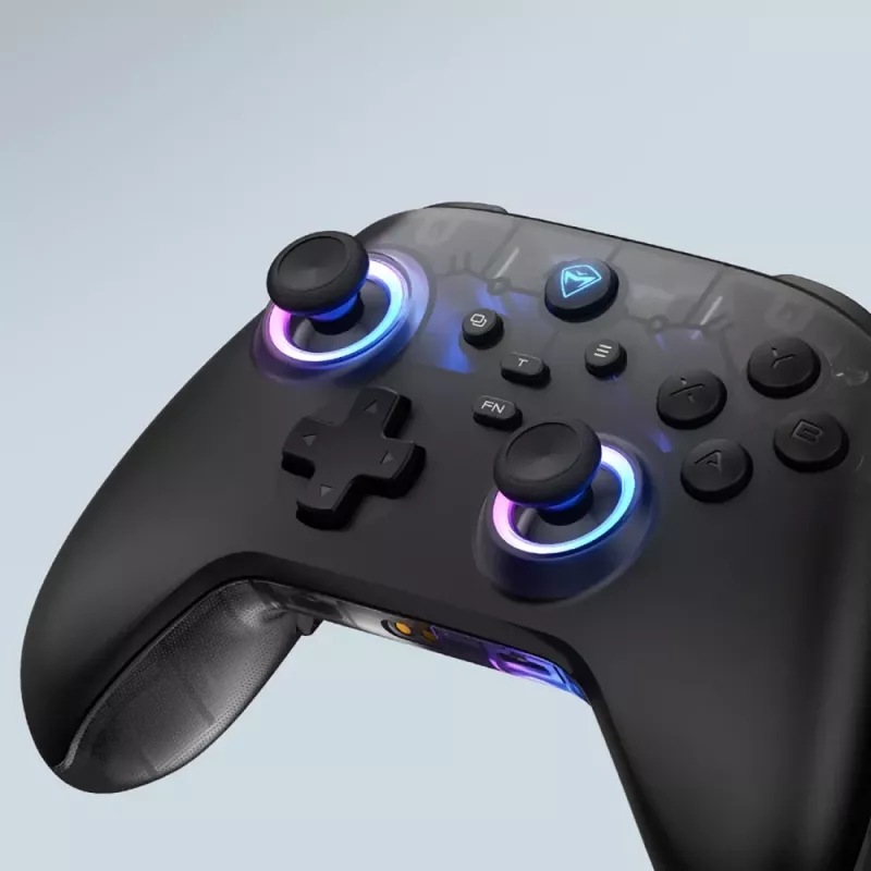 Machenike G3 V2 belaidis žaidimų valdiklis, skirtas PC, Switch, Mobile - juodas