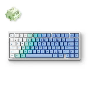 MCHOSE G75-12A tri-režimo 75% mechaninė žaidimų klaviatūra, gasket mount, karštai keičiama, RGB