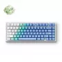 MCHOSE G75-12A tri-režimo 75% mechaninė žaidimų klaviatūra, gasket mount, karštai keičiama, RGB