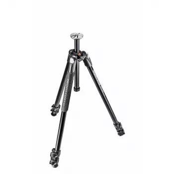Manfrotto 290 Xtra aliumininis trikojis su 3 sekcijų kojomis, galvutė neįtraukta, juodas, MT290XTA3