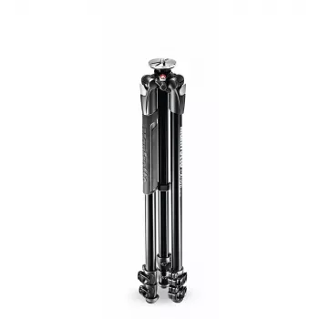 Manfrotto 290 Xtra aliumininis trikojis su 3 sekcijų kojomis, galvutė neįtraukta, juodas, MT290XTA3