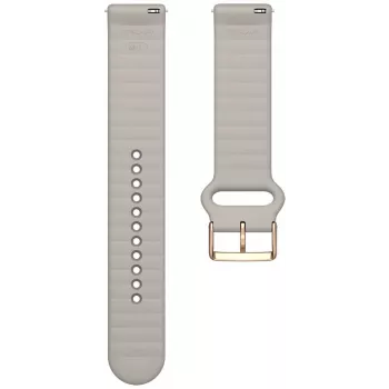 Polar Ignite 3 dirželis iš silikono 20 mm S-L – pilkšvai smėlinis (Greige)