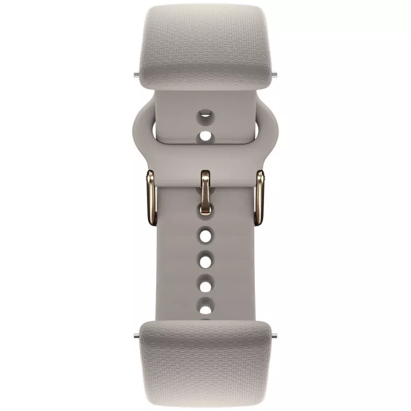 Polar Ignite 3 dirželis iš silikono 20 mm S-L – pilkšvai smėlinis (Greige)