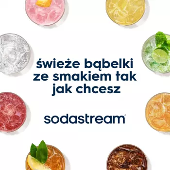SodaStream Fizz&Go Easy Mix 700 ml smėlio spalvos gazuoto vandens butelis