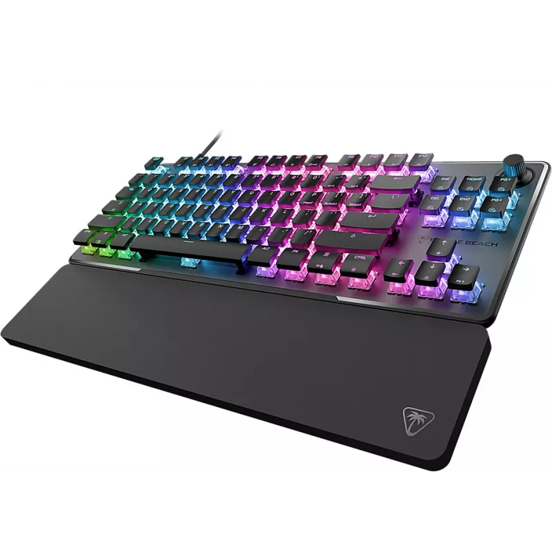 Turtle Beach Vulcan II TKL Pro mechaninė žaidimų klaviatūra, juoda, linijiniai jungikliai, US išdėstymas