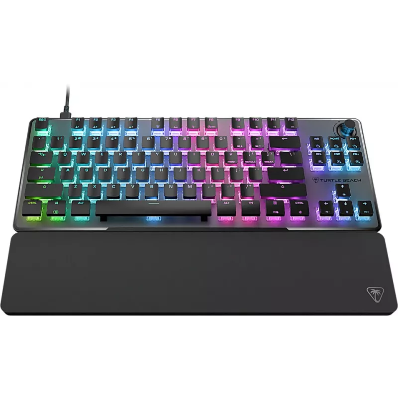 Turtle Beach Vulcan II TKL Pro mechaninė žaidimų klaviatūra, juoda, linijiniai jungikliai, US išdėstymas