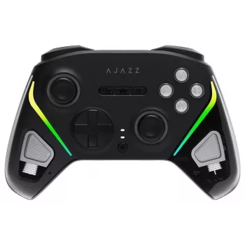AJAZZ GP100-B belaidis RGB valdiklis, skirtas Switch/PC/iOS/Android - juodas