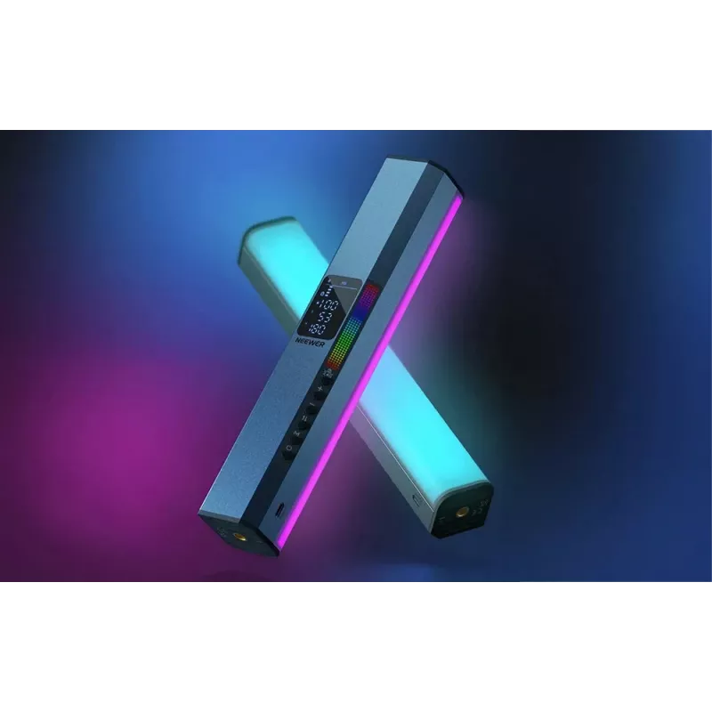 Neewer RGB1 10W RGB LED strypinė šviesa, magnetinė