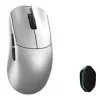 WLMouse YING Magnio belaidė žaidimų pelė, PAW3950HS, 8K dažnis, Omron optiniai jungikliai - sidabrinė