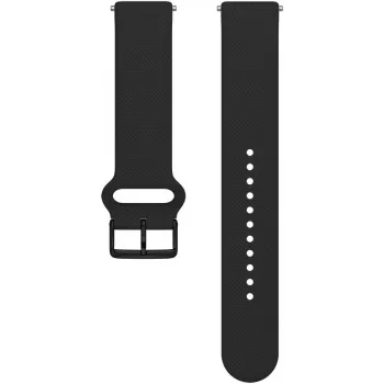 Polar Ignite 3 dirželis iš silikono 20 mm S-L – juodas