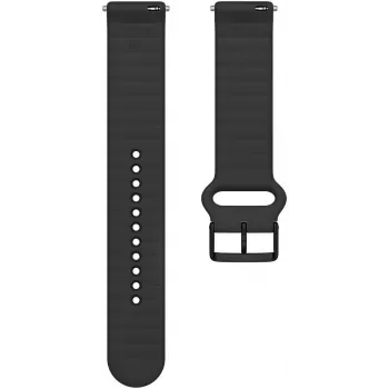 Polar Ignite 3 dirželis iš silikono 20 mm S-L – juodas