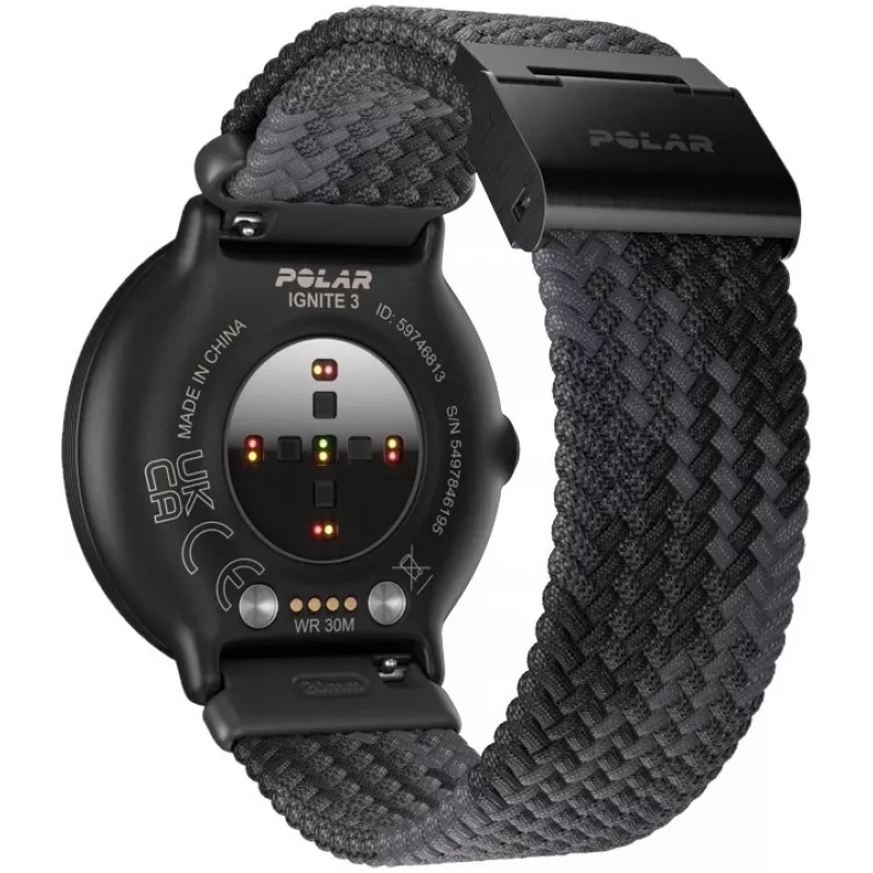 Polar Ignite 3 S-L, juoda/juoda pintinė (900111828)