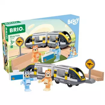 RAVENSBURGER World - Bluey Travel Train žaislinis traukinukų rinkinys