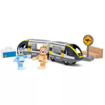 RAVENSBURGER World - Bluey Travel Train žaislinis traukinukų rinkinys