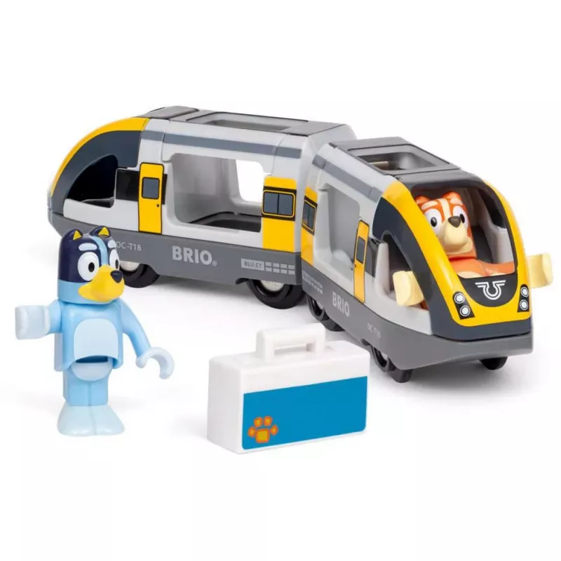 RAVENSBURGER World - Bluey Travel Train žaislinis traukinukų rinkinys