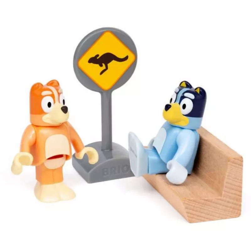 RAVENSBURGER World - Bluey Travel Train žaislinis traukinukų rinkinys