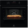 Electrolux LOF6P16Z įmontuojama elektrinė orkaitė, 71 L, pirolizinis valymas, SoftClosing, juoda